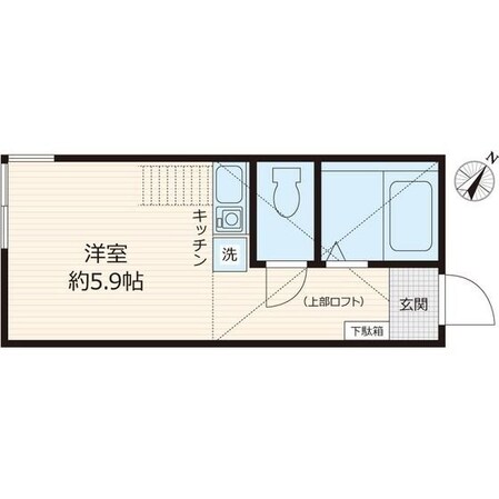 パークウェイ鶴見の物件間取画像